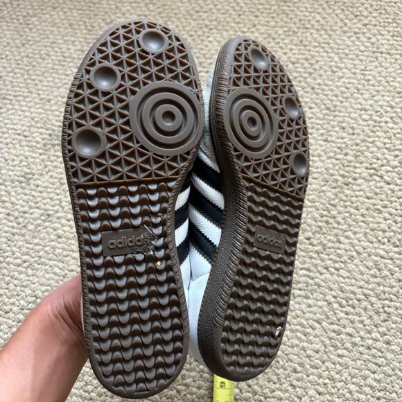 Adidas samba white and black womens 7 1/2 sneaker mens 6 - Picture 7 of 7